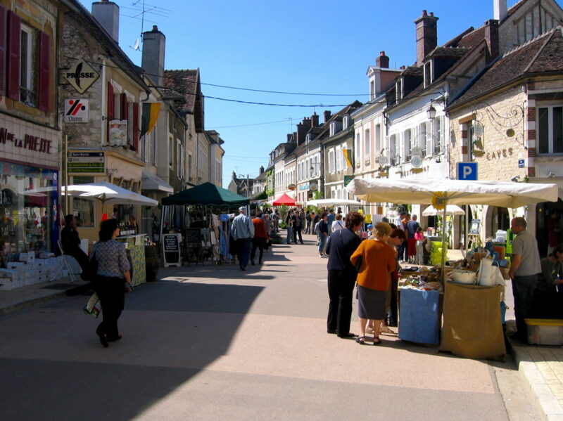 marché local de Chablis